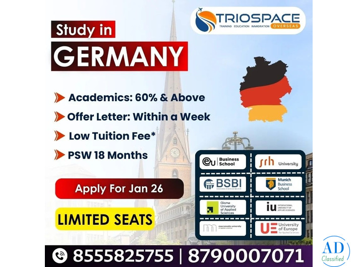 Germany Education Consultants in Hyderabad