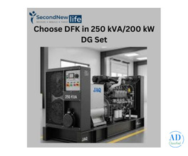 Choose DFK in 250 kVA/200 kW DG Set