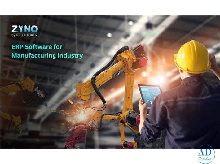 ERP Software for Manufacturing Industry | ZYNO by Elitemindz