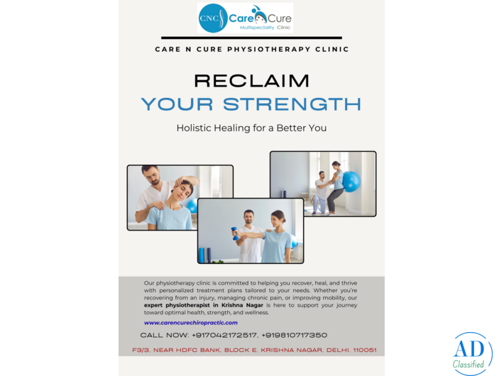 Looking for the Best Physiotherapist Near Me in Krishna Nagar?