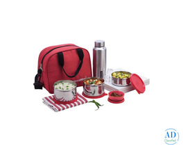 Signoraware Sling Steel Lunch Box