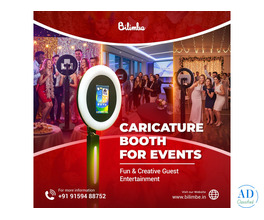 Caricature Booth for Events – Fun &amp; Creative Guest Entertainment