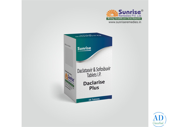 Daclarise Plus by Sunrise Remedies for Global Market Needs