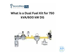 What is a Dual Fuel Kit for 750 kVA/600 kW DG