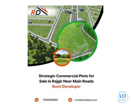 Strategic Commercial Plots for Sale in Rajgir Near Main Roads | Rumi Developer
