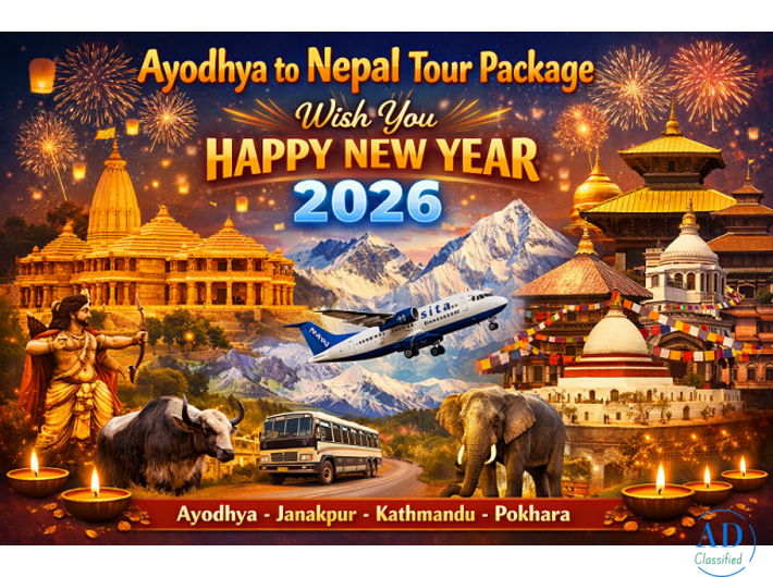 ✨ Ayodhya to Nepal Tour Package ✨