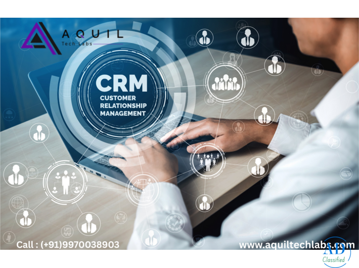 CRM and ERP Development Services in Nashik  Aquil Tech Labs
