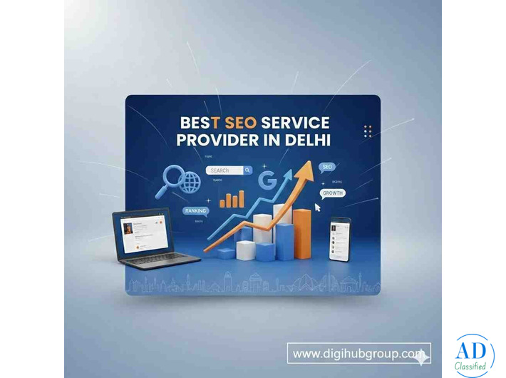 Best SEO Service Provider in Delhi Delivering Measurable Growth & Top Google Rankings