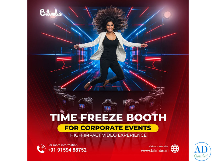 Time Freeze Booth for Corporate Events – High-Impact Video Experience