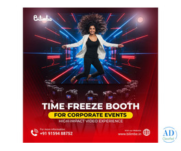 Time Freeze Booth for Corporate Events – High-Impact Video Experience