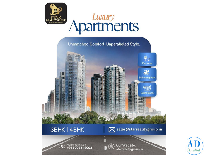 Buy 4 BHK Flats in Raj Nagar Extension with Easy Payment Plans