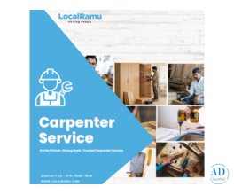 Carpenter Service by LocalRamu with Skilled Carpenters in Bangalore