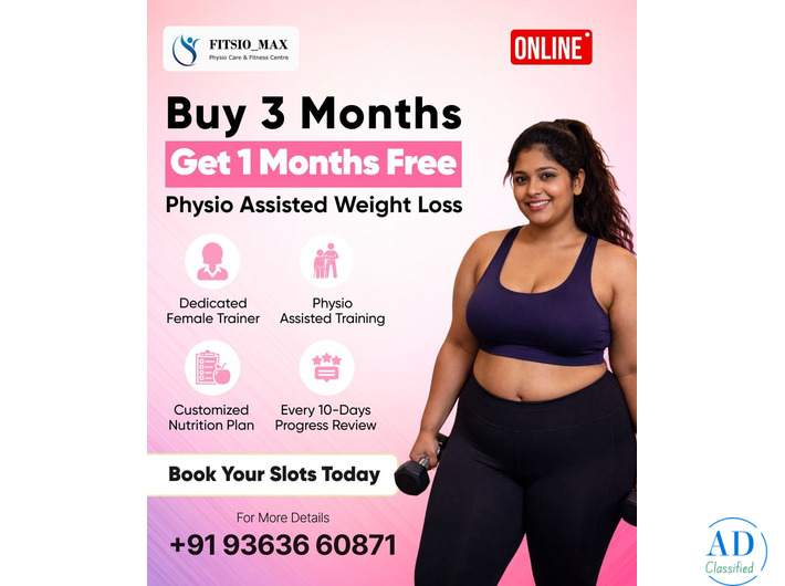 Safe Weight Loss Program with Physio Support