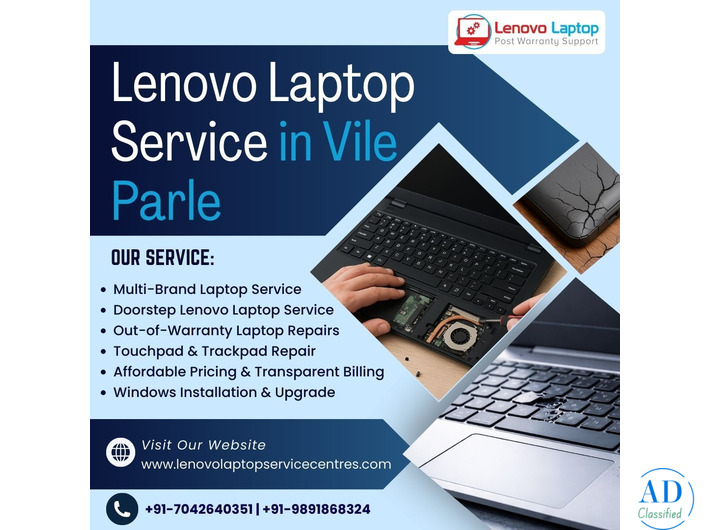 Affordable Lenovo Laptop Repair Services in Vile Parle, Mumbai