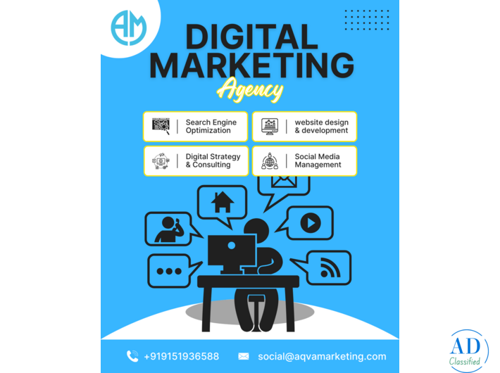 Complete Digital Marketing Solutions by AQVA Marketing