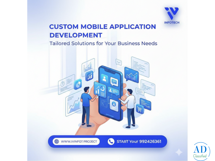 Custom Mobile Application Development Company in India | IV Infotech