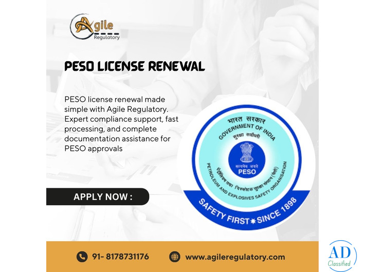 Complete PESO License Renewal & Compliance Support