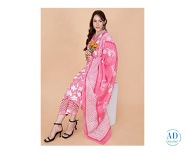 3 Piece Suit Pink – Elegant Ethnic Wear by Pretty Lady