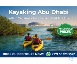 Kayaking Abu Dhabi – Best Guided Tours & Mangrove Adventures
