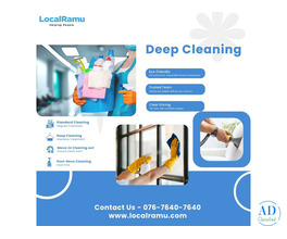Deep Cleaning Service by LocalRamu with Trained Cleaning Professionals in Bangalore