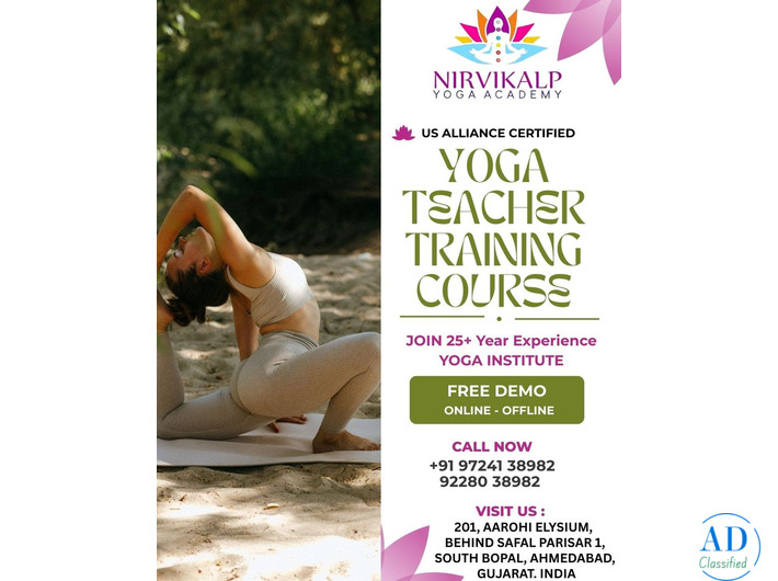 Nirvikalp Yoga Academy | Yoga Teacher Training Course in Ahmedabad