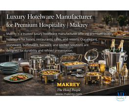 Luxury Hotelware Manufacturer for Premium Hospitality | Makrey
