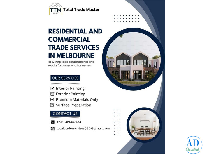 Best Residential and Commercial Trade Services Melbourne