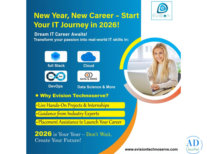 New Year Eve Special – Welcome New Opportunities - Evision Technoserve