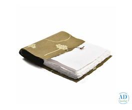 Vintage Handmade Journal with Eco-Friendly Artisan Paper