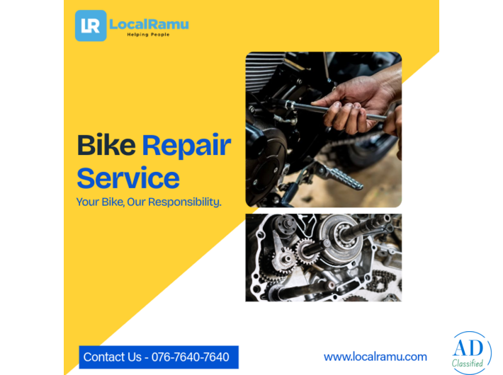 Bike Repair Service by LocalRamu with Skilled Mechanics in Bangalore