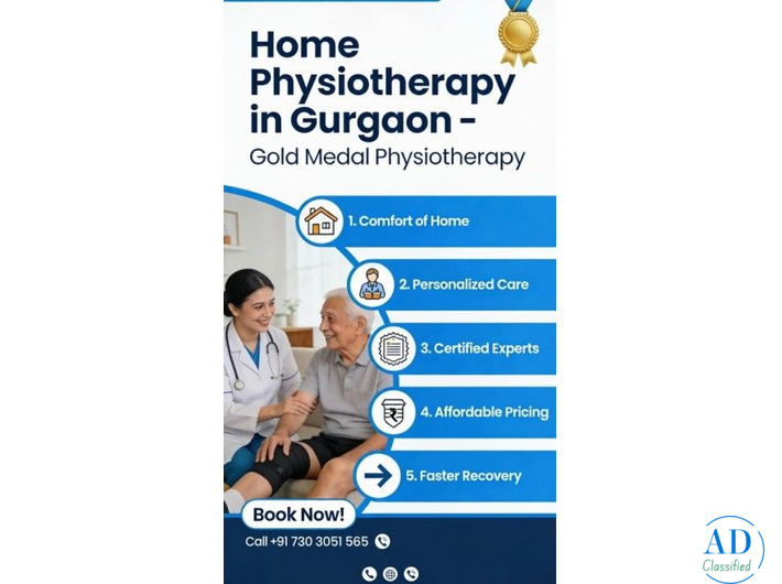 Professional Home Physiotherapist in Gurgaon – Quality Care