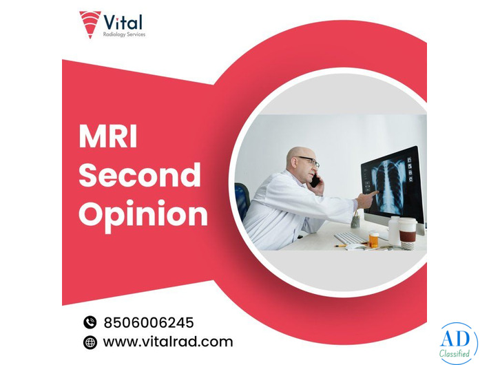 Trusted MRI Second Opinion by Expert Radiologists