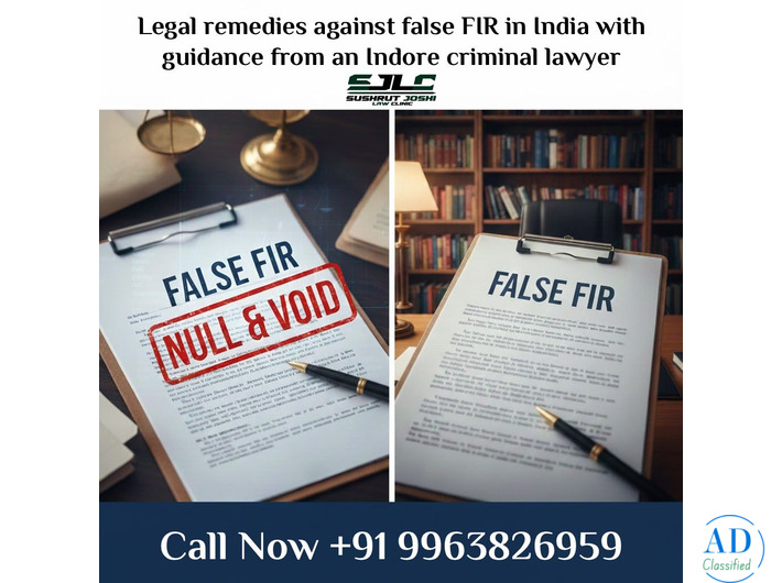 False FIR Filed Against You? Take Legal Action Now