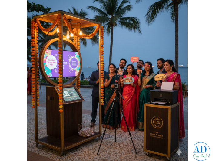 Interactive Photo Booths in Chennai