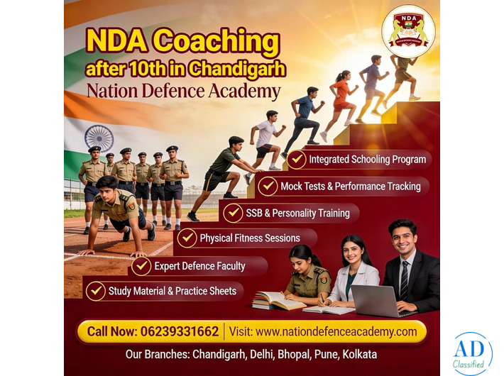 NDA Preparation after 10th in Chandigarh
