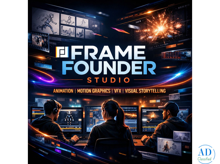 post production studio | Frame Founder
