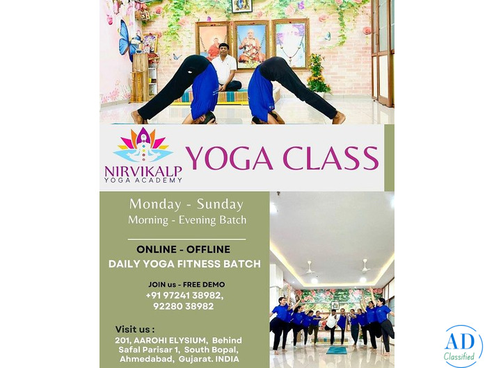 Nirvikalp Yoga Academy | yoga classes in ahmedabad
