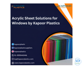 Acrylic Sheet Solutions for Windows by Kapoor Plastics
