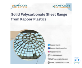 Solid Polycarbonate Sheet Range from Kapoor Plastics