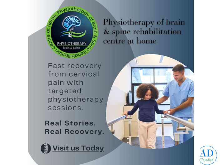 Physiotherapy of brain & spine rehabilitation centre at home