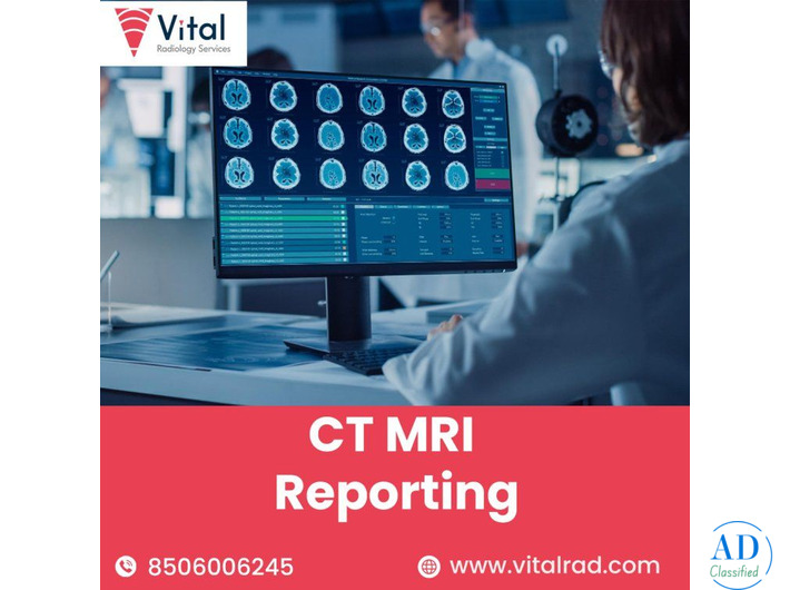 Accurate & Reliable CT MRI Reporting Services