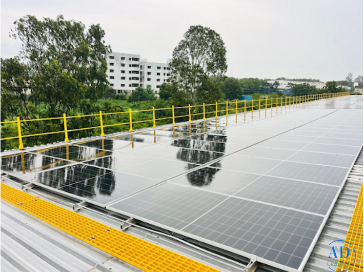 Industrial Solar Rooftop System India – Bharat Charge