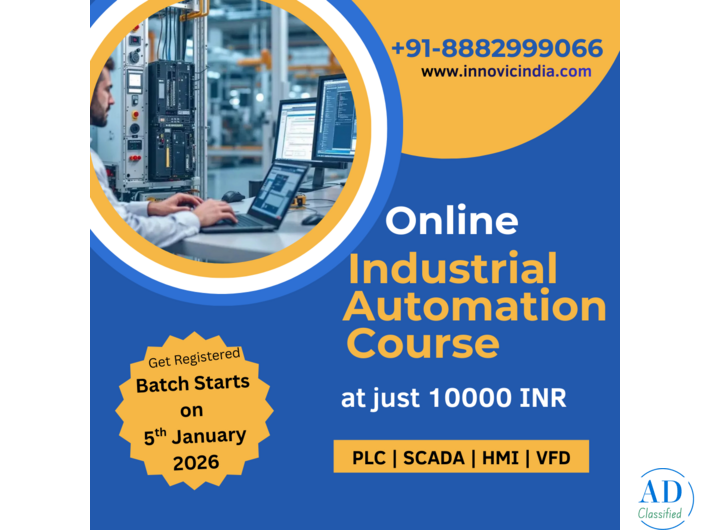 Industrial Automation Course in Delhi NCR with 100% job