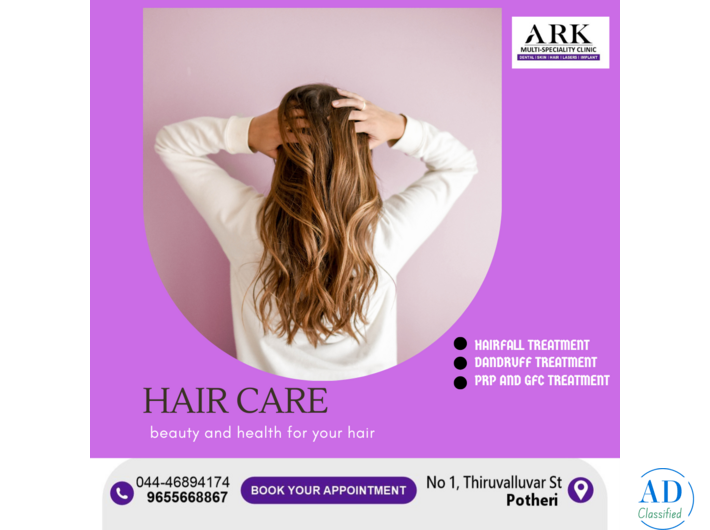 ARK Multi Speciality Clinic – Trusted Hair & Scalp Treatment Experts