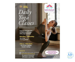 Daily Fitness yoga classes in Ahmedabad
