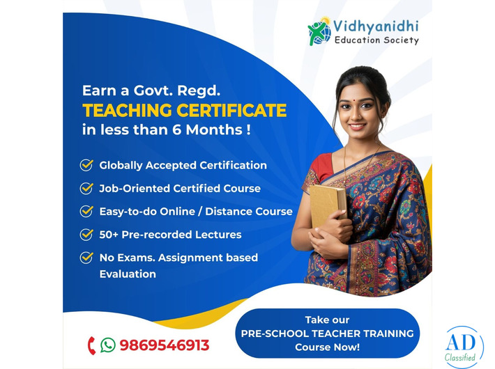 Regular Teacher Training Course