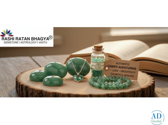 Natural Green Aventurine Gemstone for Luck & Prosperity