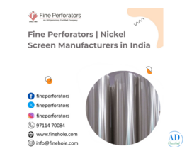 Fine Perforators | Nickel Screen Manufacturers in India