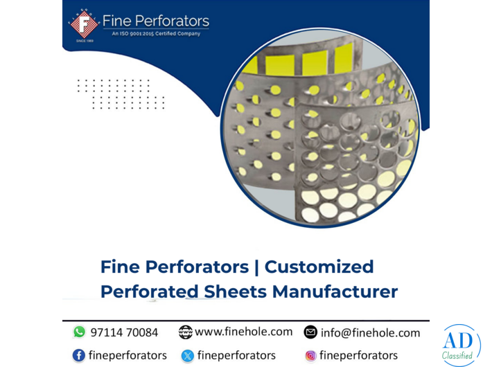 Fine Perforators | Customized Perforated Sheets Manufacturer