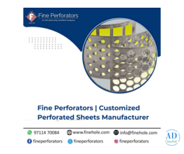 Fine Perforators | Customized Perforated Sheets Manufacturer